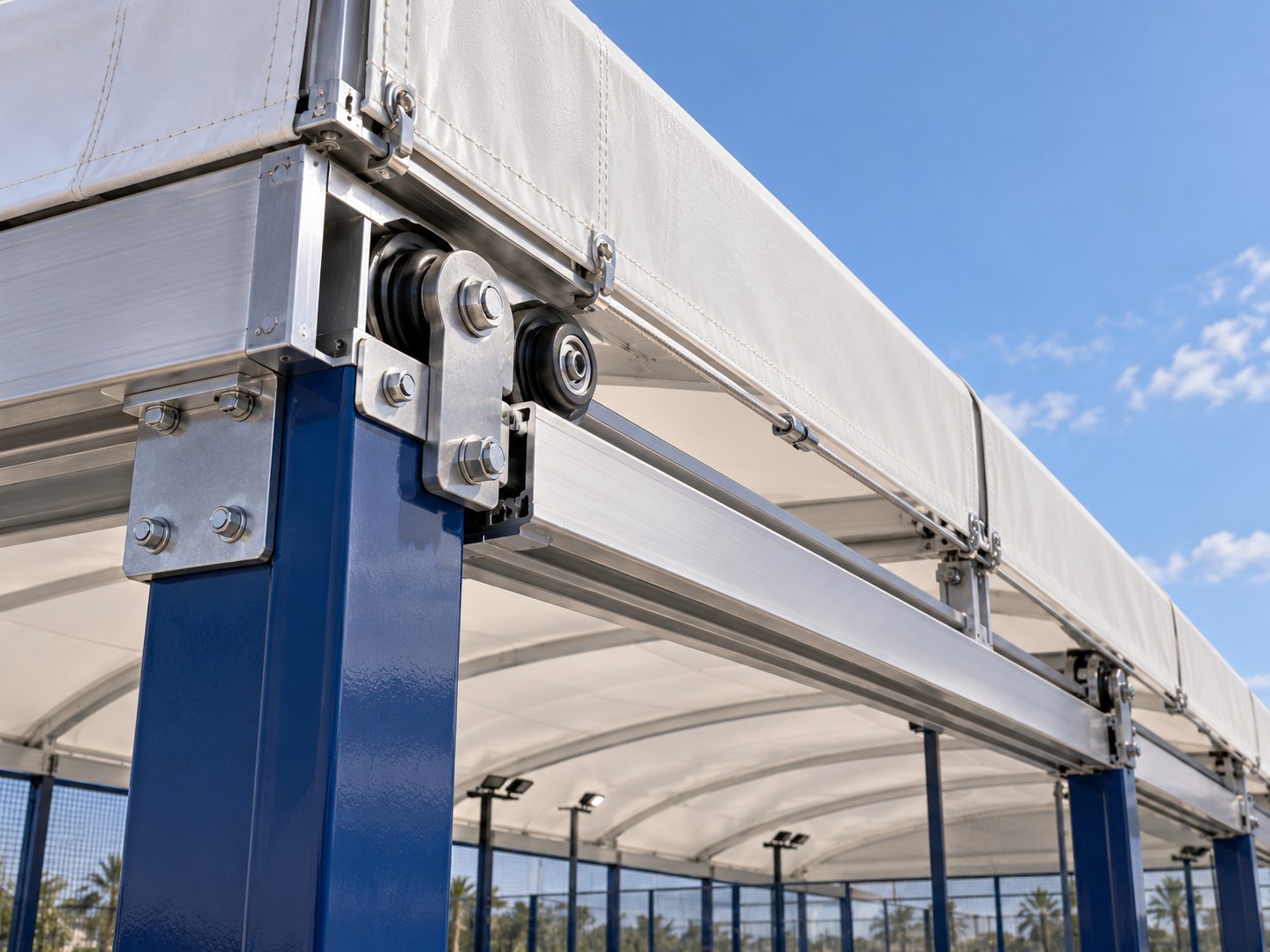 Real SPORTENVO structural connection detail for project coordination